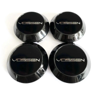 ฝาครอบศูนย์ล้อรถ Vossen, ชุด 4PC, 70 มม., โลโก้สีแดง, ฝาครอบศูนย์กีฬา, สำหรับล้อ Vossen, อุปกรณ์เสริ