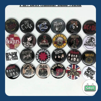Bros Pin Button 44mm Varian Band Musik Aksesoris Pin Button Peniti