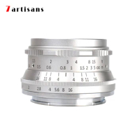 7artisans 35mm F1.2 Mark II APS-C Large aperture Prime Lens For Micro 4/3 Sony E ZVE10 Fuji FX Canon EF-M M5 M6 M50 Nikon Z Z5