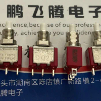 1PCS Taiwan Dailywell Q27 7MSLP9B62M1QE miniature single-link 3-pin button reset power switch 3A normally open