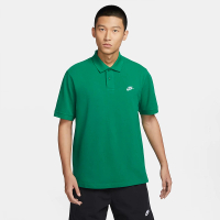 【NIKE 耐吉】上衣 男款 短袖上衣 運動 POLO衫 AS M NK CLUB SS POLO PIQUE 綠 FN3895-365