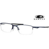 【Oakley】奧克利 Socket 5.5 金屬半框光學眼鏡 防滑鏡臂設計 OX3218 03 54mm 霧深藍 公司貨