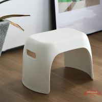 日式加厚小凳子簡約創意矮凳子兒童家用防滑塑料板凳小椅子換鞋凳