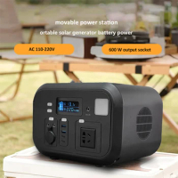 Portable Power 220V Portable Power Station Camping Vehicle Portable Power Emergency Outdoor Power Supply Power Solar Generator