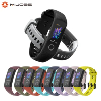 For Huawei Honor Band 5 Strap Wristband for Honor Band 4 Bracelet Wrist Strap For Honor Band 4 5 Correa Silicone Translucent