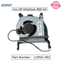 SZWXZY NEW Cooling Fan For HP EliteDesk 800 G4 Mini PC L19561-001 L19564-001 0FL3B0000H COOLER 4 WIRE
