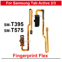 Fingerprint Sensor Button Flex Cable Replacement Parts For Samsung Galaxy Tab Active 2 3 Active3 8.0" T575 T395