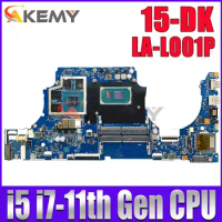 HPT52 LA-L001P For HP Pavilion 15-DK Laptop Motherboard W/ i5-11300H i7-11370H RTX3050 4G M53283-001 M53284-001 Fully Tested