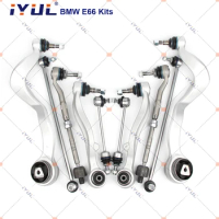 IYUL Control Arm Ball Joint Stabilizer Link Tie Rod End Assembly Kits For BMW 7 Series E65 E66 E67 730Li 735i 740d 740Li 745Li