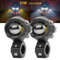 3 นิ้วรถจักรยานยนต์หมอก Brighter โคมไฟ Off Road ขับรถ Off Road สําหรับ BMW ATV UTV รถบรรทุก 4x4 F800