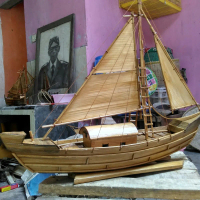 Miniatur Kapal layar Kecil