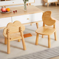 矮凳 實木小凳子家用客廳圓板凳兒童靠背小椅子可愛創意換鞋凳簡約矮凳