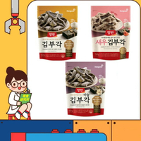 【零食研究所】韓國 東遠 Dongwon 酥脆海苔片 50g 原味 蒜味 蝦風味 炸海苔片 海苔 海苔片 海苔脆片 海苔餅