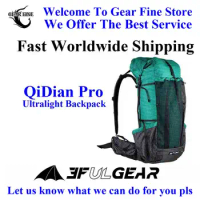 3F UL Gear Qidian Pro Professional Backpacking Bag Super Lightweight Outdoor Camping Hiking Ultralight Backpack