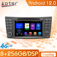 7 Inch Android 12 Car Radio For Mercedes Benz E-Class W211 CLS W219 Carplay Receiver Central Multimedia Player Stereo Head Unit