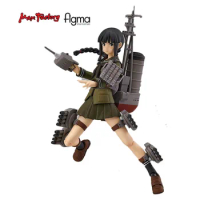 Original Max Factory Figma 262 Kitakami Kantai Collection Kan Colle Genuine Collectible Anime Figure Action Model Toys In Stock
