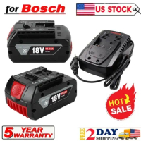 For BOSCH 18V battery 8.0AH Li-ion battery gba 18v battery Professional GSR GSB BAT618 BAT618G BAT609 GSR18V GBA18V BAT610