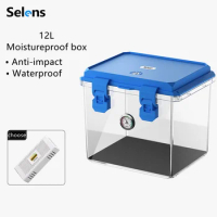 Selens High Quality 12L Dry Box/Storage Box/ Shock-Resistant Waterproof Moisture-proof box For Photographic Camera Lens Storage