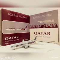 Qatar Cargo Boeing 777F A7-BFG Phoenix 1:400