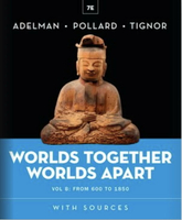 Worlds Together, Worlds Apart (Volume B) From 600 to 1850 7/e Adelman, Pollard 2024 NORTON