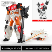 HZX Cool G1 Superion Robot Aircraft IDW 5in1 Devastator Bruticus Action Figure Toys Combiner Transformation Deformation Gift