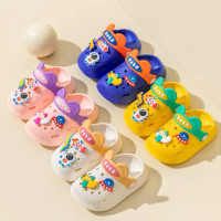 LITTLEONES - SP306 SANDAL SLOP IMPORT ASTRONOT SPACE SANDAL ANAK LAKI-LAKI  SANDAL ANAK PEREMPUAN Fa