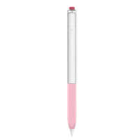 For Apple Pencil 2 Case Touch Pad Stylus Pen Protective Cover Silicone Case Sleeve Portable Pouch Si Case Cover-Pink