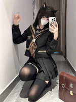 【栗京高】城南詩中意原創正版JK制服裙日系水手服長袖校供春新款-創美