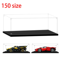 150size Acrylic Display Case for Collectibles Assemble Clear Acrylic Display Box for Display Figures Doll Toys Customizable Size