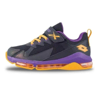 Lotto 女鞋 大童鞋 籃球鞋 LIGHTNING 黑紫 LT3AKB8970