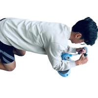 【Caiyi 凱溢】升級平板支撐二合一+智能計時 自動回彈健腹輪(卷腹輪 腹肌鍛煉 練腹肌神器 健身運動器材)