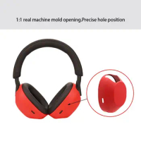 Housing Earphone Case Cover Wear Resistant Washable Headband Cushion Case Scratch Proof Solid Color for Sony WH-1000XM5