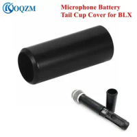 1Pcs Microphone Battery Tail Cup Cover for BLX Wireless Microphone System Accessories Black Replacement Handheld Shell