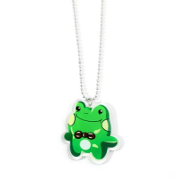 necklaceAnime Killing Stalking Yoonbum Frog Sangwoo Cosplay Acrylicnecklace for Women Men Kids Christmas Gift