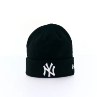 【NEW ERA】NEW ERA 男女 保暖帽 毛帽 紐約洋基 黑(NE70788573)