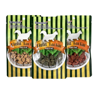 【Bone Plus】貓專用魚型薄荷潔牙骨70gx3入(貓零食、貓潔牙骨、貓薄荷、BonePlus、魔法村)
