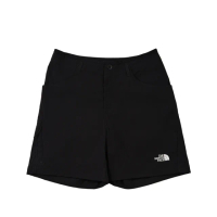 【The North Face】TNF 休閒 多口袋休閒短褲 W EXPLORATION SHORT - AP 女 黑(NF0A8EYTJK3)