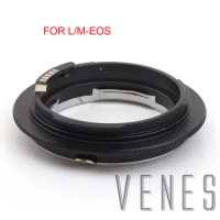 Venes For L/M-EOS Macro AF Confirm Adapter Leica M Lens to Canon (D)SLR Camera 4000D/2000D/6D II/200D/77D/5D IV/1300D/80D