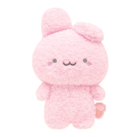 【San-X】Kumausa 兔子熊 迷你絨毛娃娃 粉紅熊 紅蘿蔔