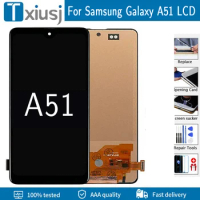 High Quality For Samsung Galaxy A51 LCD Display Touch Screen For Galaxy A51 A515F A515W A515U LCD Display Replace with Frame