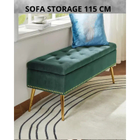 ( 32 ) sofa storage BOX costume 150cm / Bench / Stool Sofa Minimalis / Puff Stool sofa box penyimpan
