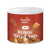 【Onatural 歐納丘】歐納丘典藏五堅果150g/罐(杏仁果、核桃、腰果、夏威夷豆、胡桃)