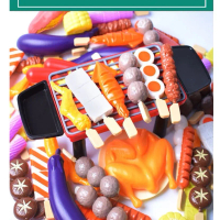 [IM] Mainan Anak BBQ Set Lengkap / Bakar Bakaran / BBQ Play Time Set Toys