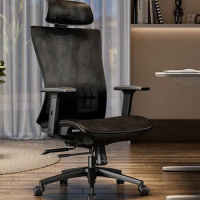 Gamer Ergonomic Office Chair Desk Chaise High Back Modern Swivel Black Computer Chair Mesh Chaise De Bureaux Luxury Furniture