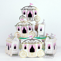 婚禮小物系列-喜糖盒喜糖袋馬車款-，X射線【B590007】