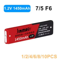 1.2V 7/5F6 67F6 1450mAh Ni-mh Chewing Gum Battery 7/5 F6 Cell for Panasonic Sony MD CD Cassette Player lithium batteries