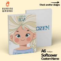 Buku Catatan Notebook Frozen Elsa Anna Disney Softcover Agenda Diary Journaling Book Sketchbook Cust