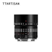 TTArtisan 50mm F0.95 Large Aperture Portrait Prime Lens for Canon RF Nikon Z Fuji X Leica L Panasonic Olympus M43 Mount Camera