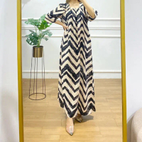 γNEWγ DASTER DINDA BUSUI MOTIF - VERSI BUSUI KANCING LENGAN 3/4 - RAYON PREMIUM DASTER GAMIS RAYON B