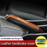 Universal PU Leather Gear Shift Knob Cover for Geely Cars (MK/LC/Emgrand GC6/GC9)